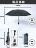 Brocky Folding Umbrella for Men and Suitable for Rain or Black Women, Lightweight, Shine,