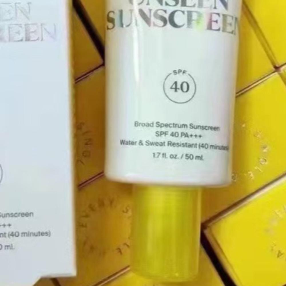 Unseen SPF40 Sunscreen Primer 50ml Invisible Clear & Glow Two Types Non-Greasy Broad Spectrum UV Protection 50ml