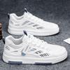 New Summer Breathable Men's Lace-up Mesh Casual Board Shoes Student Flat-bottomed Sports Men's Shoes Versatile Trendy Shoes