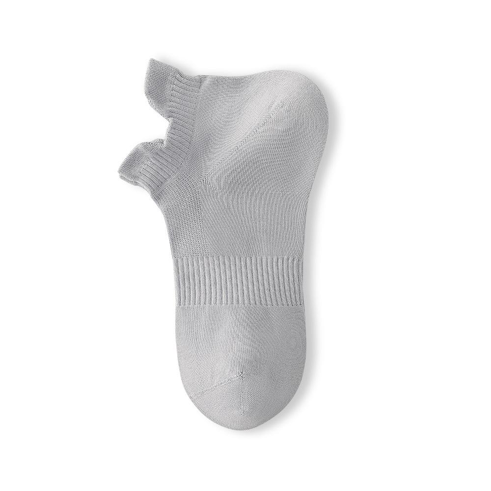 Men's Spring and Summer Thin Sports Deodorant Sweat Absorption Mesh Cotton 5A Antibacterial Socks