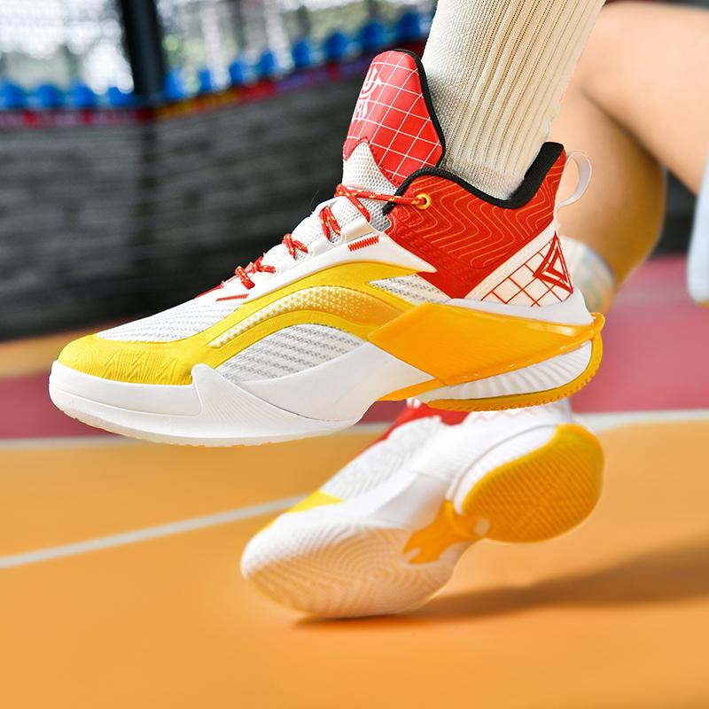 Professional basketball shoes for junior high school students and teenagers, low-top, breathable, anti-slip and wear-resistant