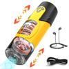 4-IN-1 Männlicher Masturbator Automatischer Teleskop-Saug-Blowjob-Vibrator Masturbator-Becher Muschi Echte Vagina Sexspielzeug Männer Penis-Trainer Steigert Erektion