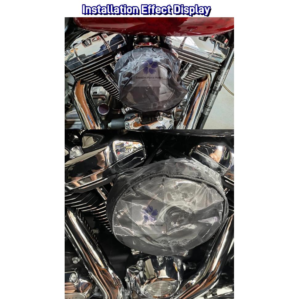 Waterproof Rain Sock Motorcycles Air Cleaner Filter Protective Cover For Harley Touring Sportster IRON 883 Dyna Softail Fat Boy