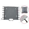 Universal Waterproof Oxford Fabric Front Towing Cover Protector - Durable Dustproof with Reflective Strips for RV/Camper/Caravan