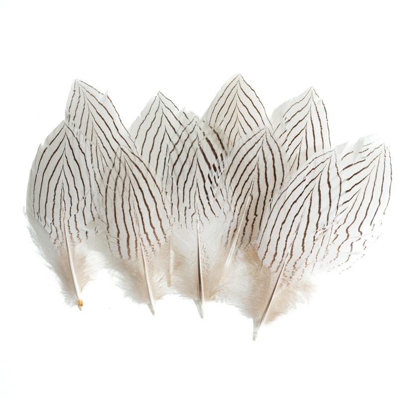 80 Natural Pheasant Feather Decorative Diy Jewelry Hair Accessories Material Cat Stick Toy Accessories