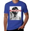 PSYCHO T-Shirt Boys Whites Summer Top T Shirts for Men