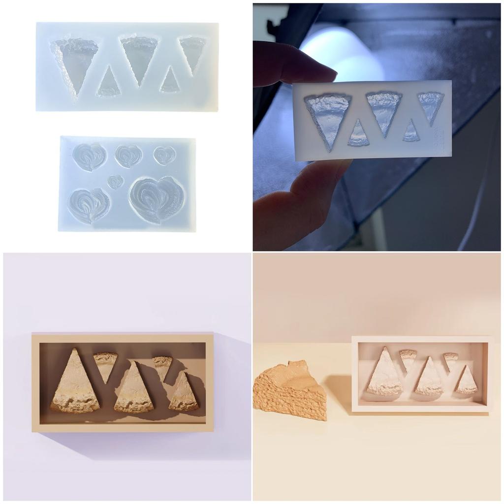 Food Grade Silicone Cookie Mold Epoxy Resin Mould For Resin Crafts DIY Jewelry Making and Home Decorations