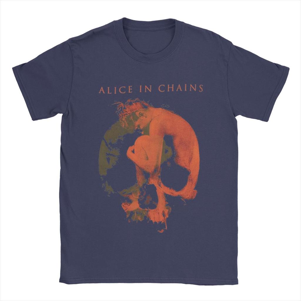 Tricou Bărbați Alice In Chains Hipster Bumbac Pur Tricou Mânecă Scurtă Tricou Gât Rotund Topuri Vară