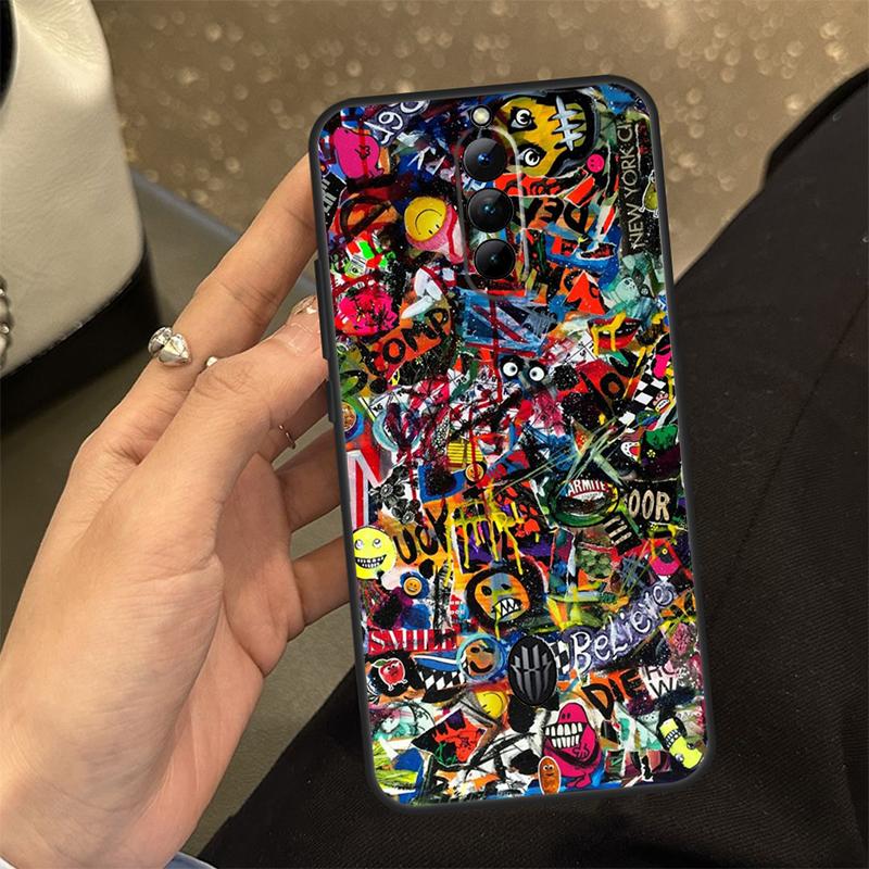 

Graffiti Case For ZTE Nubia Red Magic 10 Air 6S 7S 6 7 Pro RedMagic 8 9 10 8S 9S 10S Pro Plus Cover Red Magic 9S Pro