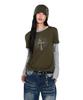 AAKAM Skull Beanie (Khaki)