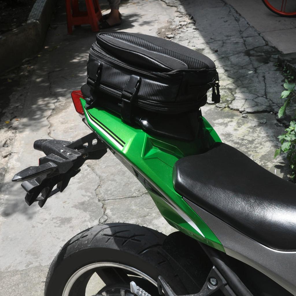 Tail Bag Rear Seat Package Travel Waterproof Motorbike Tank Bag Handbag Wear Resistant Accessories for Electric Car Bike