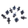 ECF2008 10 Pezzi Pannello di Finitura Paraurti Clip di Fissaggio Rivetto Espandibile per VW Skoda Seat OEM 16186729901C