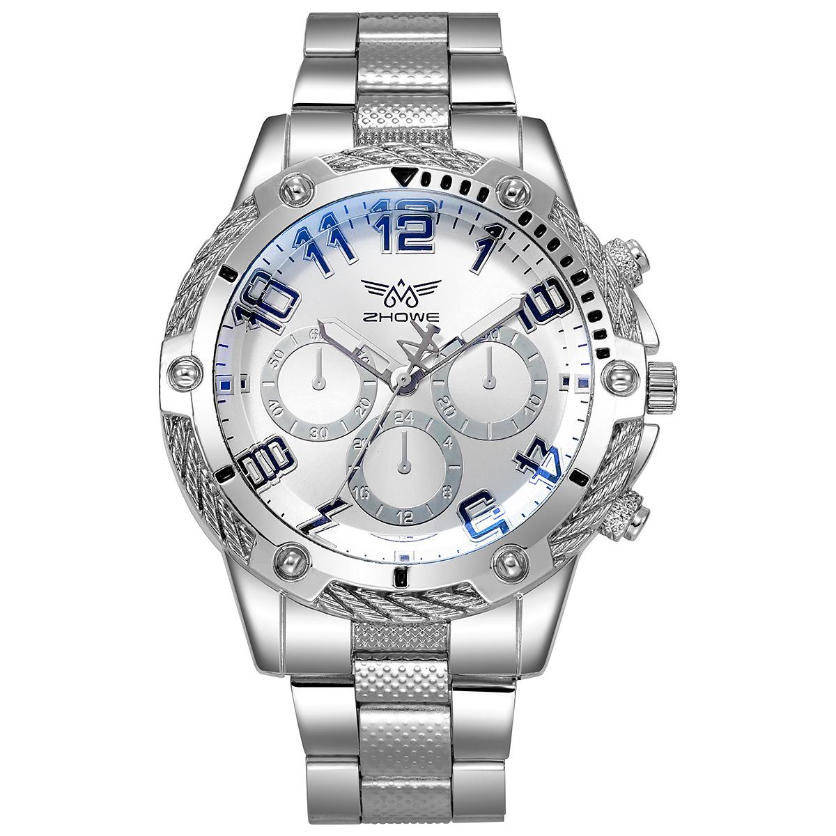 

Men Business Watches Fashion Stainless Steel Band Male s Quartz Watch