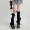 Japanese Knitted Leg Warmer Socks Elastic Y2K Warmers Socks New Versatile Leg Covers