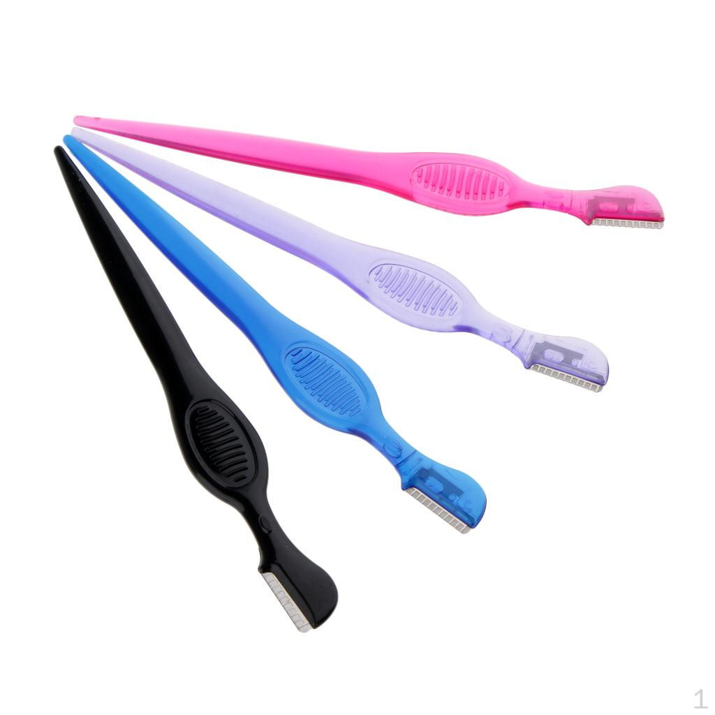 4pcs/Set Eyebrow Lip Facial Hair Remover Random Color