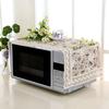 1PC Microwave Oven Machine Washable Cloth Cover Multi-purpose Cotton Linen 100*35cm Grease Proof Cover Kitchen Decor Dust Cover