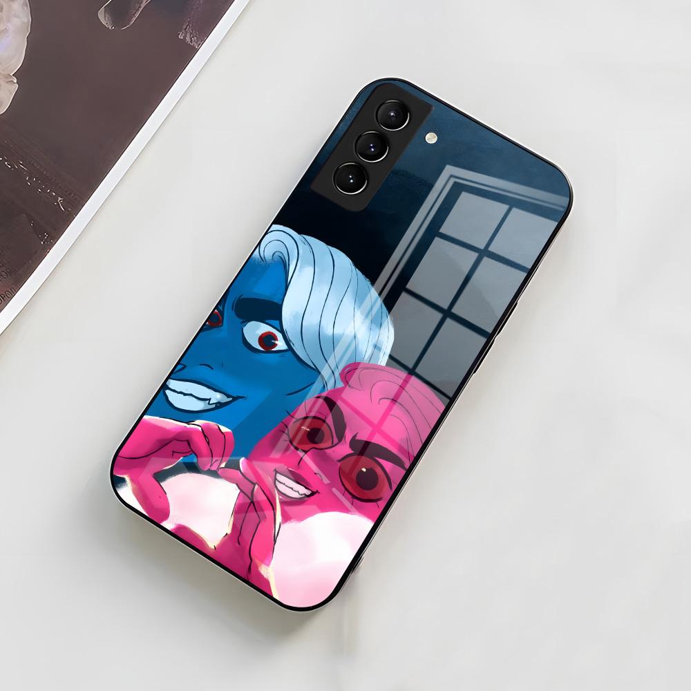 L-Lore O-Olympus Phone Case For Samsung A56 A36 A26 A16 A15 A25 A35 A55 A14 A34 A24 A54 Glass Case