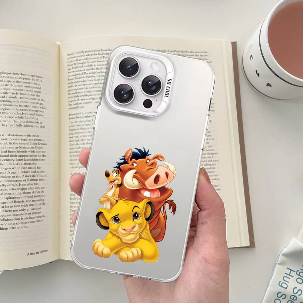 

L-Lion K-King Phone Case For IPhone 17 16 15 11 12 13 14 Pro Max 16 Plus 12 Mini 7 8 XR XS 15Pro MAX Cove iPhone12