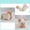 Adorable Husky Plush Keychain Soft Stuffed Dog Bag Charm Cute Mini Puppy Gift