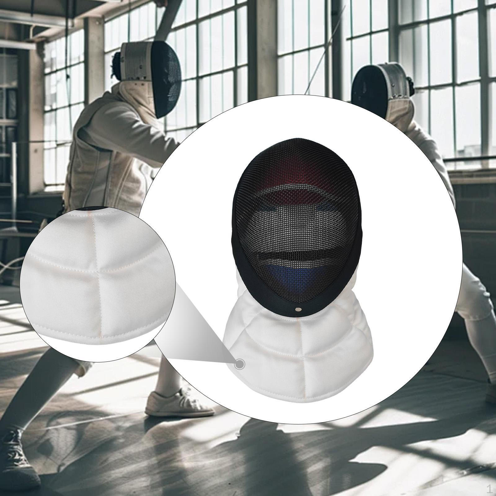 

Фехтовальная экипировка Экипировка для шпаги Удобная защита лица, Фехтовальный шлем, для спорта, для ежедневных тренировок XL