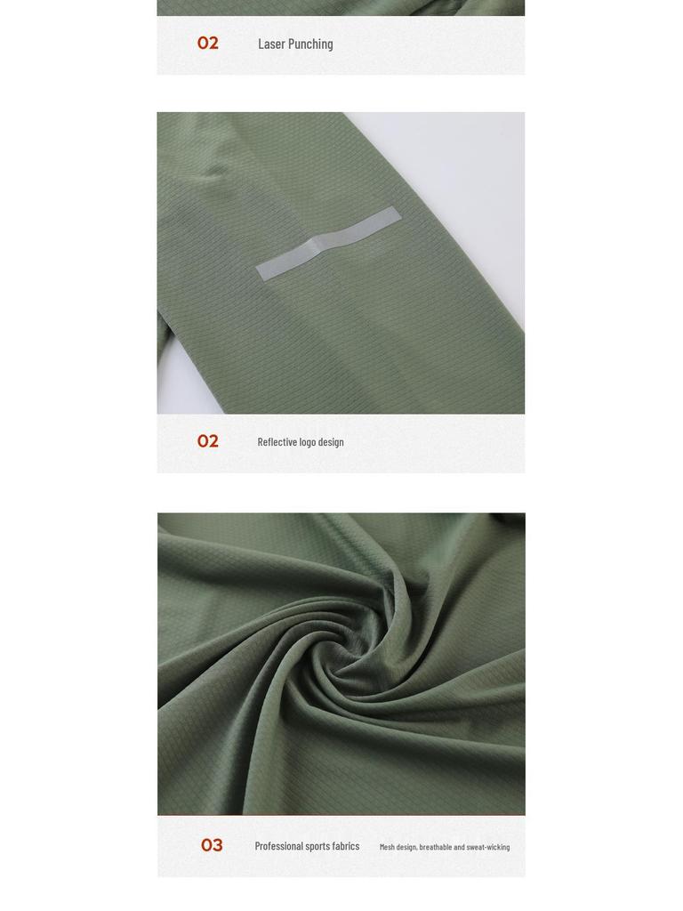 Men's Long Sleeve Quick-Drying Sports Shirt for Autumn/Winter - Ideal for Basketball, Running, and Casual Outdoor Activities