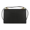 Tory Burch TB Miller Spring Summer Leather Flap Crossbody Shoulder Bag Small Women bags Black Black-Gold 88208-001