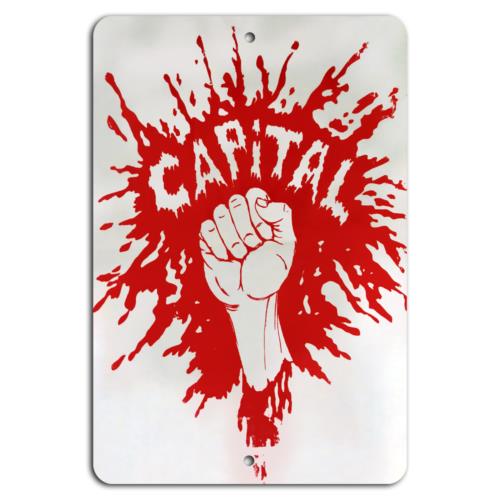 Rise and Resist Capital Power SignAluminumtin sign 20x30cm(7.8x11.8inch)