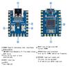 1-10PCS RP2040-Zero RP2040 for Raspberry Pi Microcontroller PICO Development Board Dual-core Cortex M0+ Processor 2MB Flash XCW