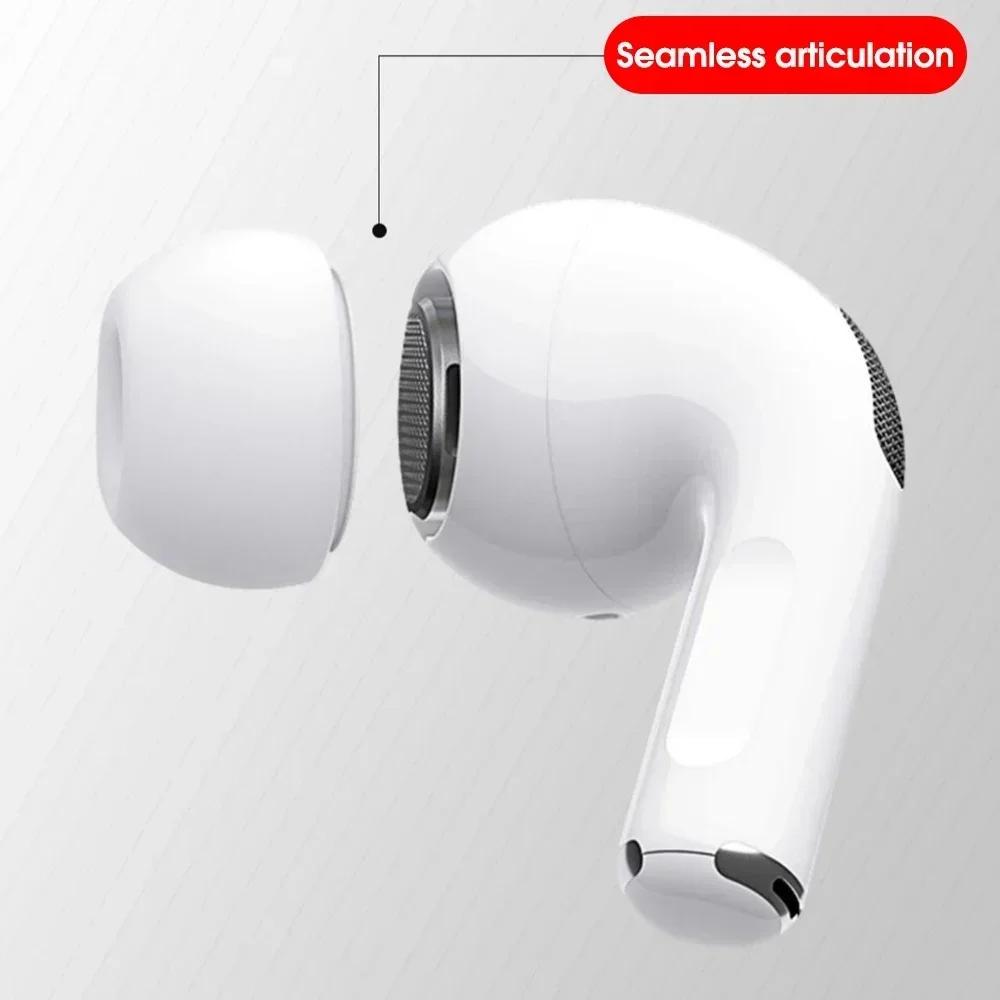 Premium Weiche Silikon-Ohrstöpsel Geeignet für Apple Airpods Pro 1. 2. Ultra-Komfort Anti-Rutsch Ersatz-Ohrstöpsel XS/S/M/L