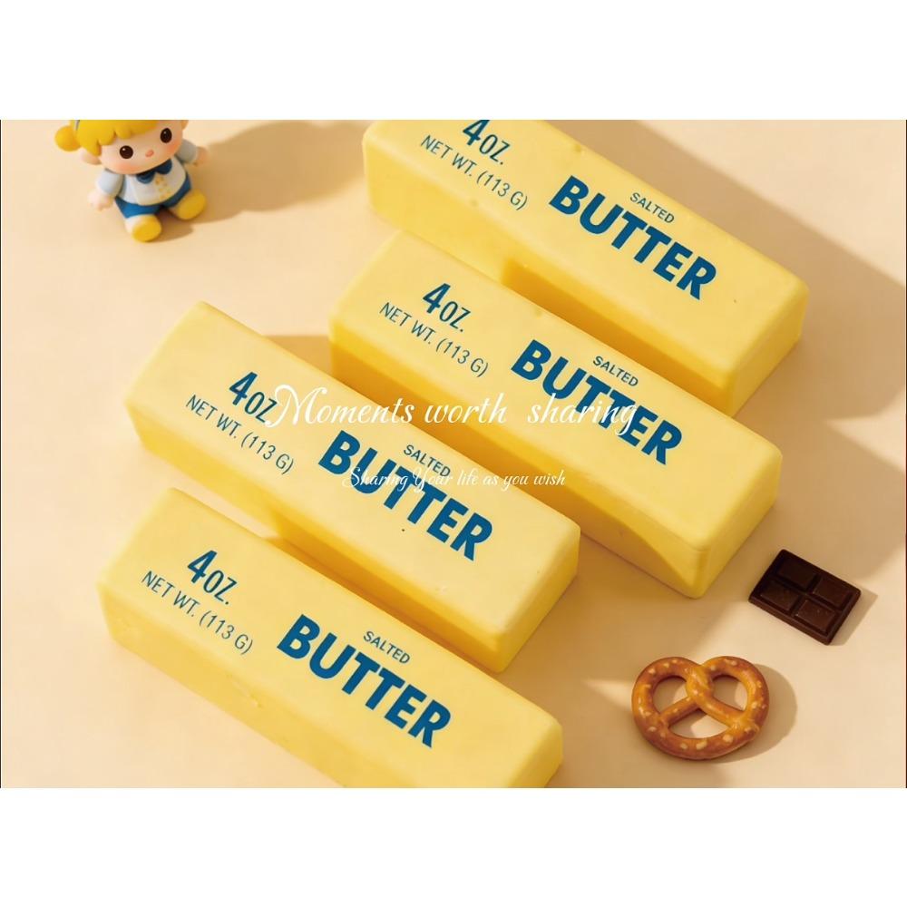 Simulation Butter Bar Squishy Toy, Super Soft Slow Rising Squeeze Ball, Funny Prank Stress Relief Toy For Anxiety
