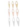 9pcs Dreadlocks Interlocking Tool Alloy Dreadlocks Sisterlocks Tightening Accessories Styling Tool