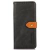 KHAZNEH For Oppo A58 5G Leather Wallet Phone Cover Foldable Stand Cowhide Texture Case