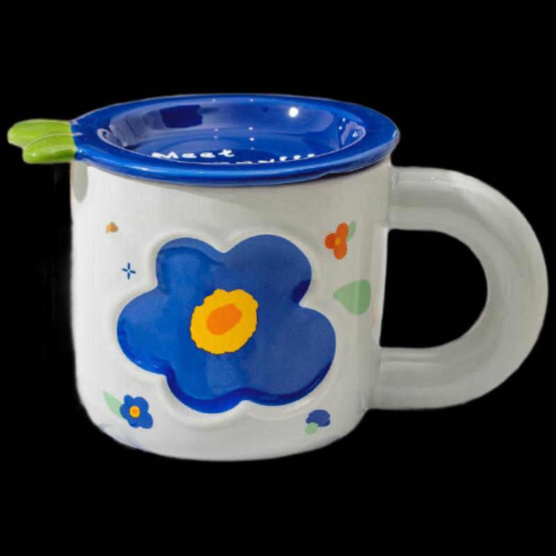 Shangheng Denmark Flower Ceramic Mug