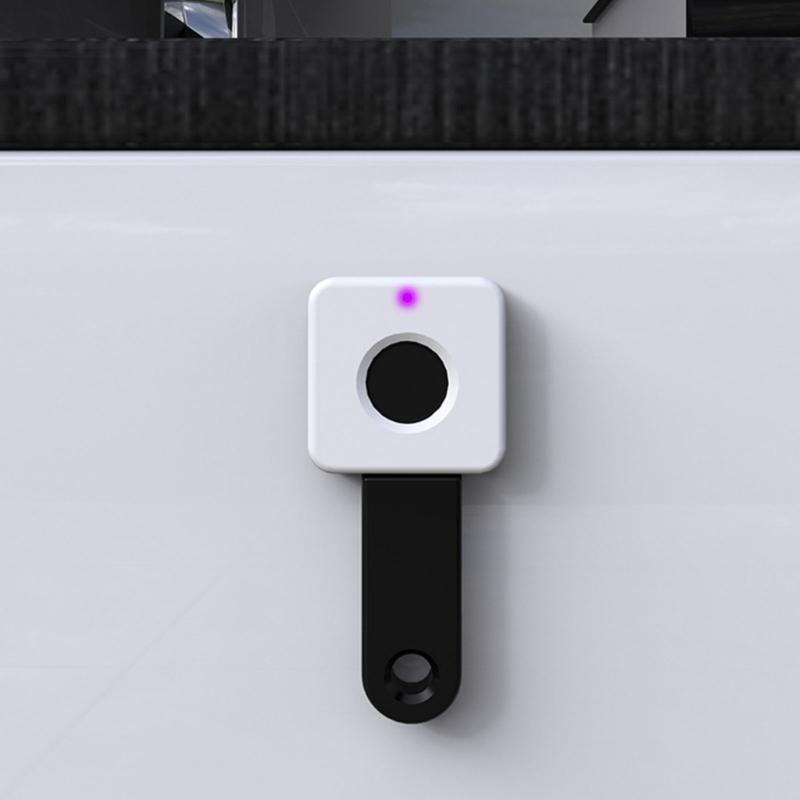 Without Key File Drawer Lock Fingerprint Cabinet Lock With Fast Biometrics Recognition Portable for Home and Office