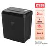 Comix S2206 High-Security Cross-Cut Paper Shredder CN Plug (adapter Included)