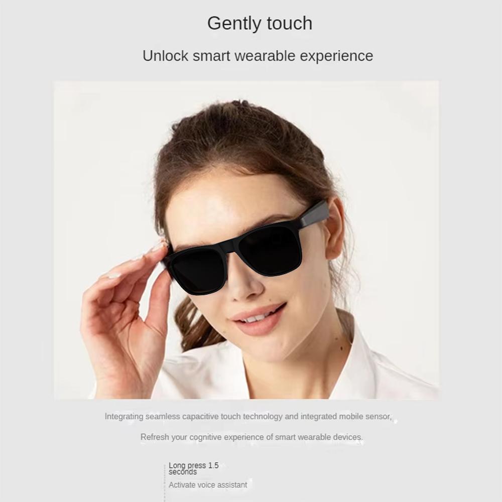Men Smart Glasses D11 Plus Women Bluetooth Glasses Voice Call Control Music UV Polarized Sunglasses