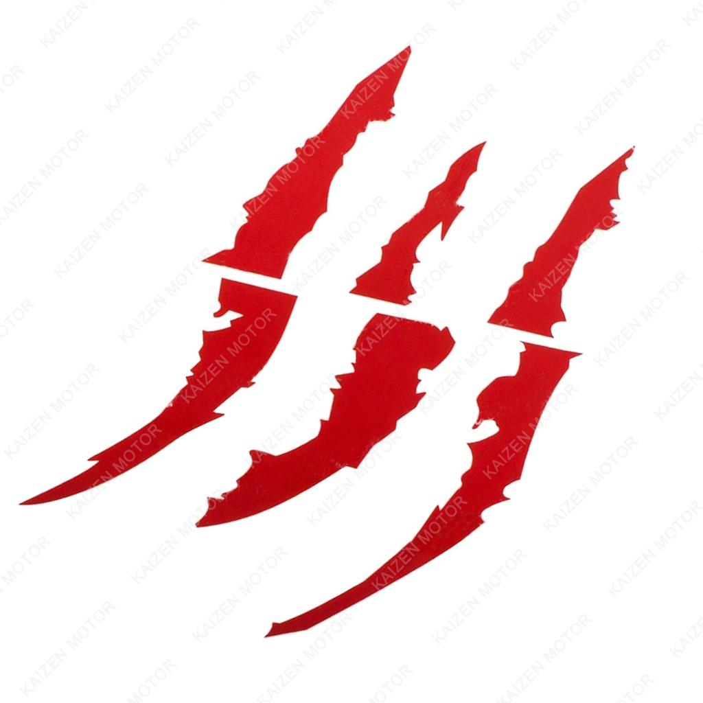 Nálepka Monster Claw Scratch na světlomet auta Dekorace Prémiová vinylová nálepka Na Halloween