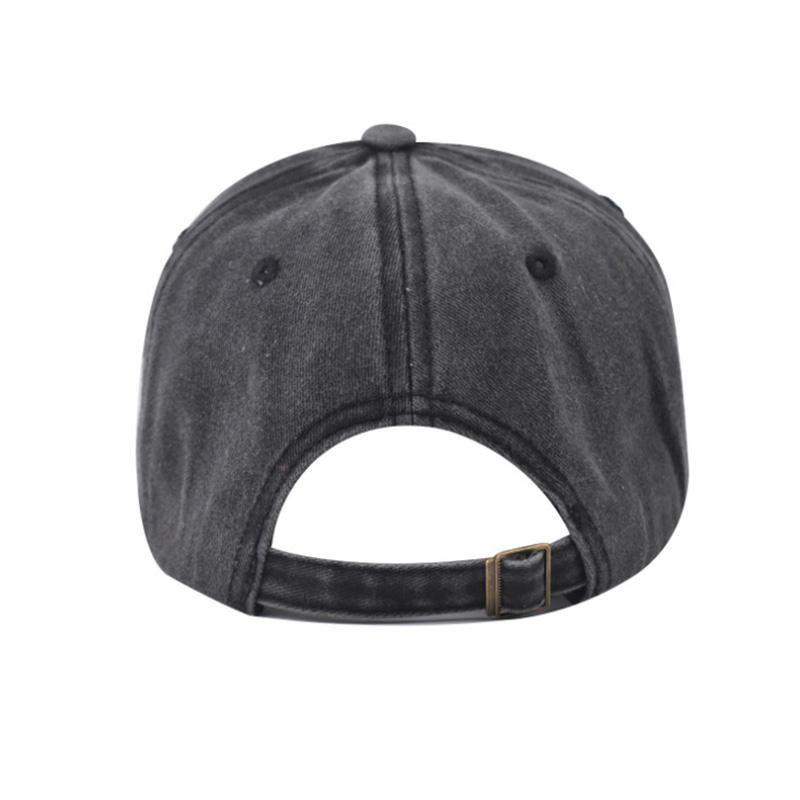 Embroidery Baseball Cap Solid Color Vintage Sun Hat Adjustable Lightweight Dad Hats For Women Men