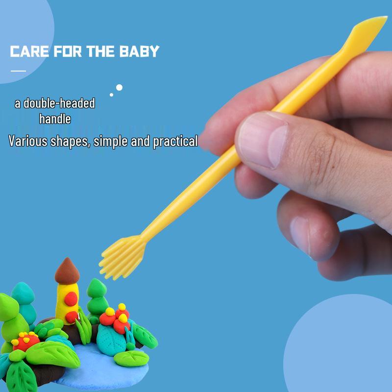 Children's Creative Double-Ended Clay Sculpture Tool Set