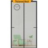 Upgraded Magnetic Screen Door Thicker 250g/m² Reinforced Mesh,36 Longer Magnets,Door Screen Magnetic Closure for Single Door,Heavy Duty Door Net