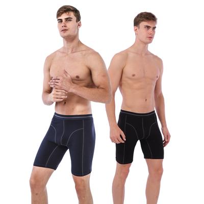 1 buc Lenjerie de corp cu picior lung Chiloți pentru bărbați Boxeri sport Scurți Confortabili pentru bărbați Chiloți L XL 2XL 3XL 4XL 5XL