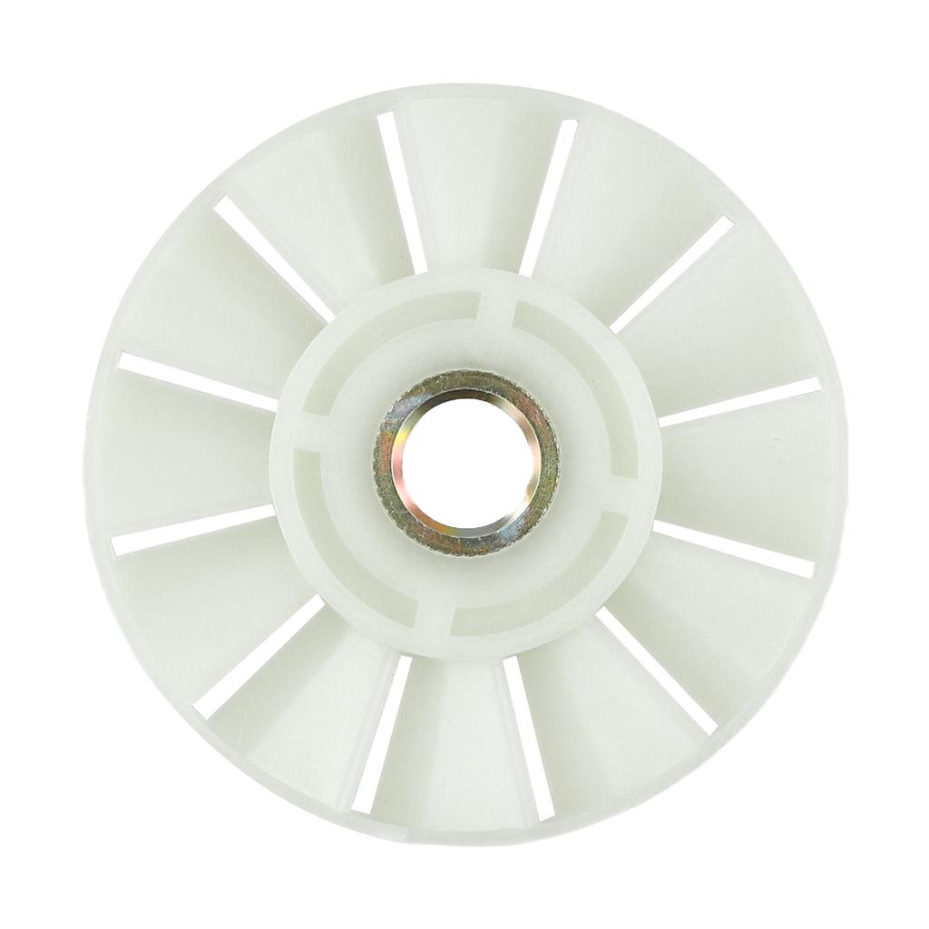 Garden Rotor Fan Blade Electric Pick Rotor Fan Blade 12 Blades For Trimming Machine Outer Diameter 80mm Plastic