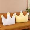 Nordic Crown Pillow and Sofa Cushions - Cute Heart-Shaped Backrest for Bed and Bay Window