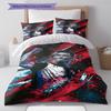 CR7 Pattern Bedding,Quilt Set Quilt Cover Pillowcase Home Birthday Gift (1 * duvet cover + 2 * pillowcase, without core)