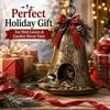 Wild Bird Feeding Display with Christmas Character, Hanging Outdoor Food Station for Garden, Yard, and Porch Use
