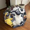1 buc. Umbrelă pliabilă automată Shaun Mielul, Design pliabil portabil, Accesoriu casual de exterior L1127042