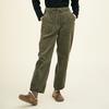 CHIQUITA [Winter 24] Work Pants (Corduroy) Khaki 244505Skh
