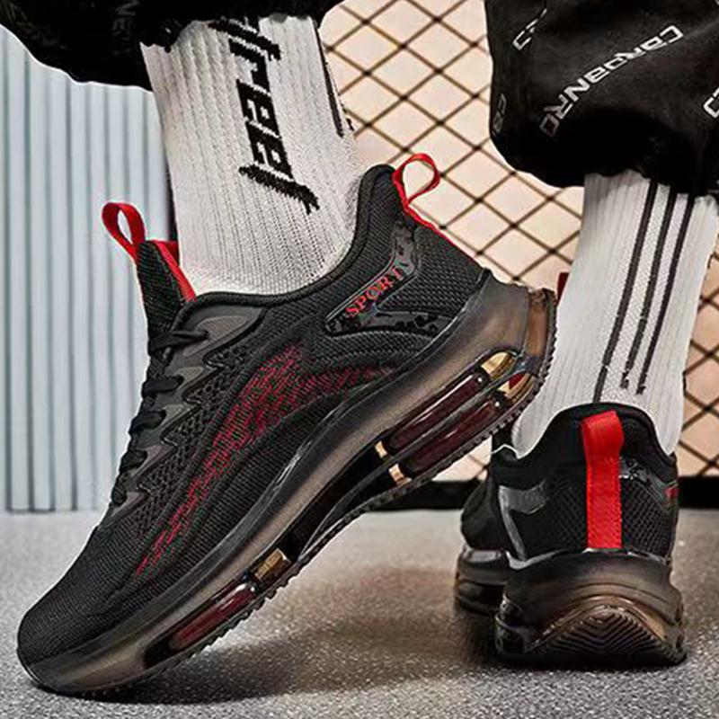 Breathable Running Shoes Couple Comfortable Non-slip Casual Shoes Men/women Fashion Air Cushion Sneakers