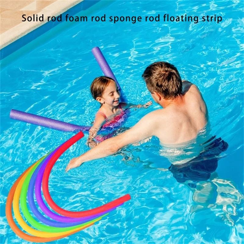 Colorful Foam Tubes Swimming Pool Noodles 60Inch Swim Noodles for Water Activity Game and Swimming Pool and Lake Fun