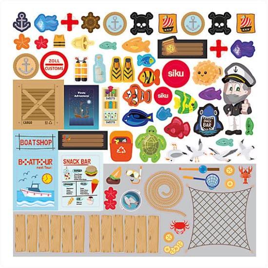 SIKU WORLD Port Town Ages 3 and SK5512 (for Up)